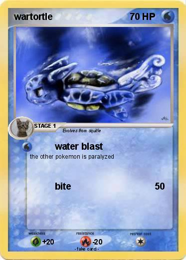Pokemon wartortle