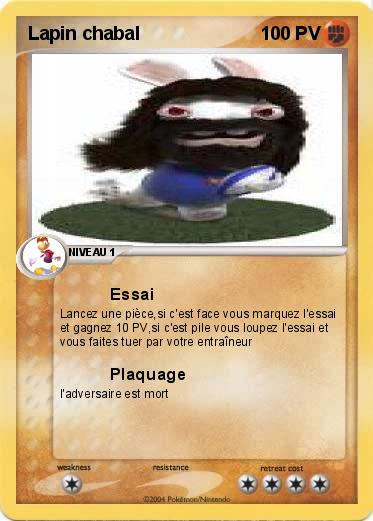 Pokemon Lapin chabal