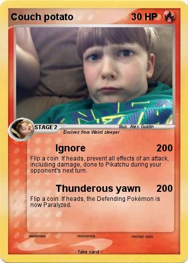 Pokemon Couch potato