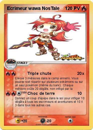 Pokemon Ecrimeur wawa NosTale