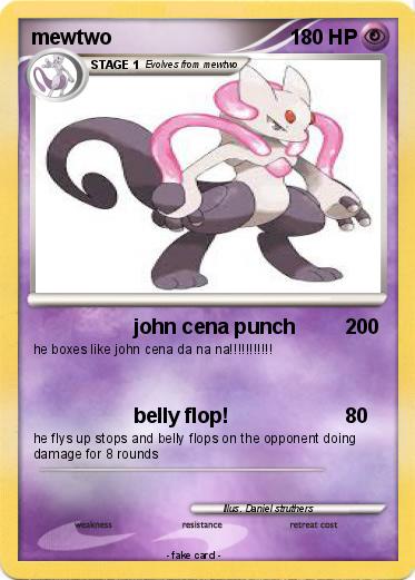Pokemon mewtwo