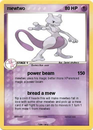 Pokemon mewtwo