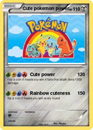 Pokemon Cute pokemon power