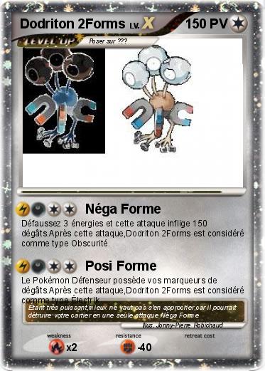 Pokemon Dodriton 2Forms