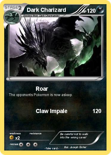 Pokemon Dark Charizard