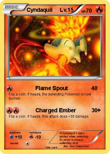 Pokemon Cyndaquil     Lv.15