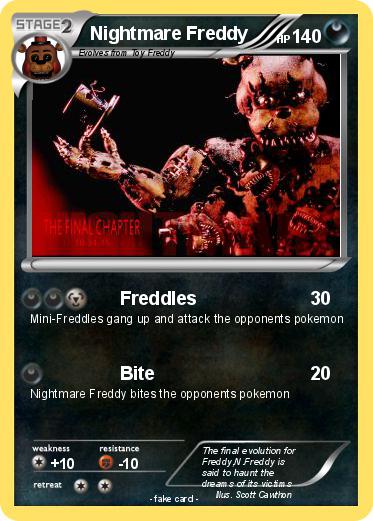 Pokemon Nightmare Freddy