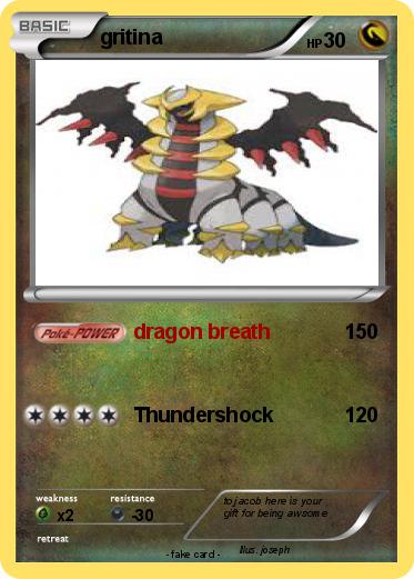 Pokemon gritina