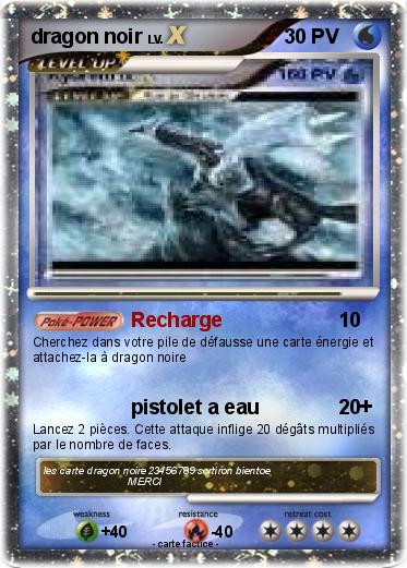 Pokemon dragon noir