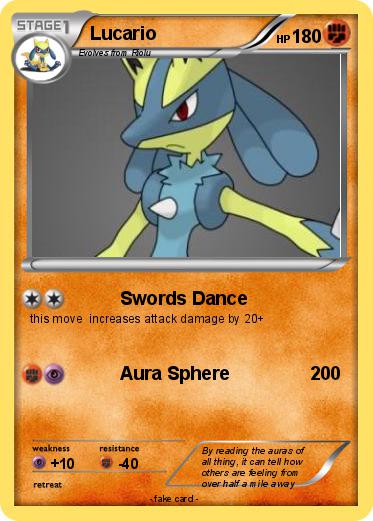 Pokemon Lucario