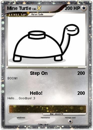 Pokemon Mine Turtle