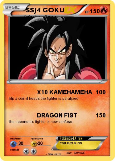 Pokemon SSJ4 GOKU