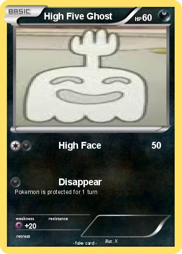 Pokemon High Five Ghost