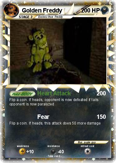 Pokemon Golden Freddy