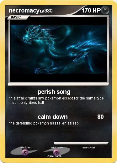 Pokemon necromacy