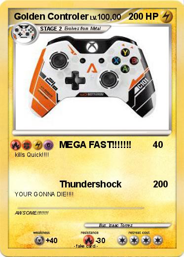 Pokemon Golden Controler