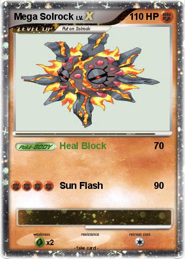 Pokemon Mega Solrock