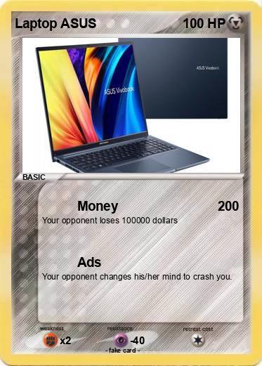 Pokemon Laptop ASUS