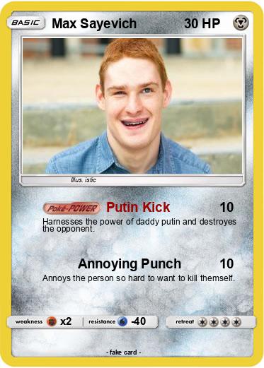 Pokemon Max Sayevich