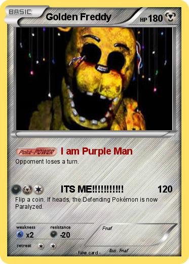 Pokemon Golden Freddy
