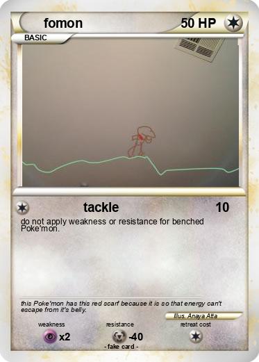 Pokemon fomon