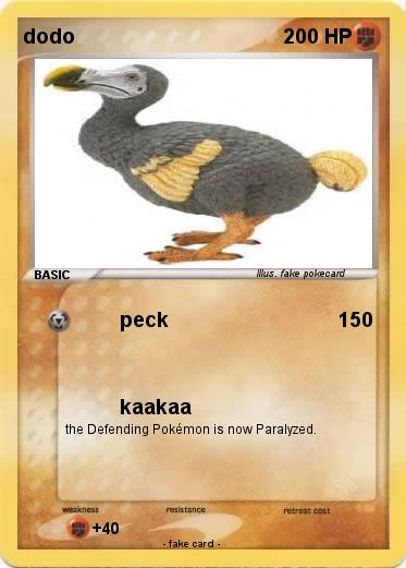 Pokemon dodo