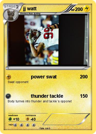 Pokemon jj watt