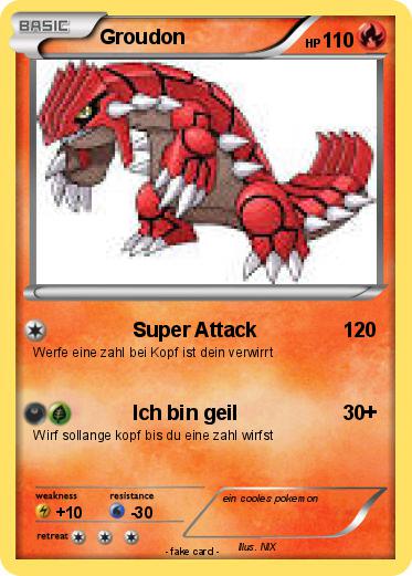 Pokemon Groudon