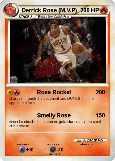 Pokemon Derrick Rose (M.V.P)