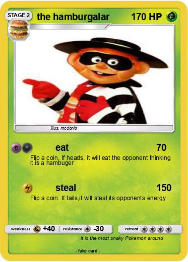 Pokemon the hamburgalar