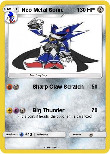 Pokemon Neo Metal Sonic