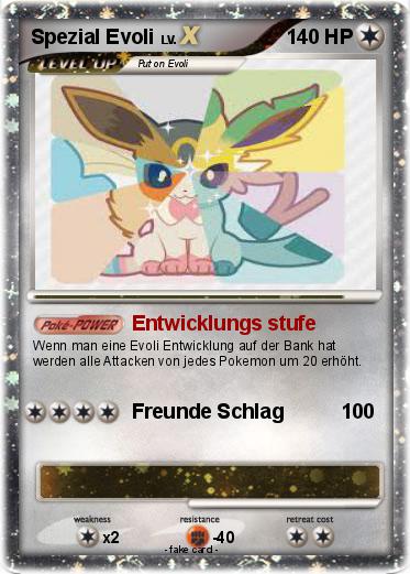 Pokemon Spezial Evoli