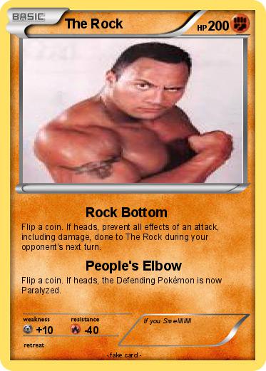 Pokemon The Rock