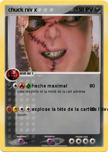 Pokemon chuck niv x