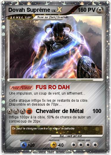 Pokemon Dovah Suprême