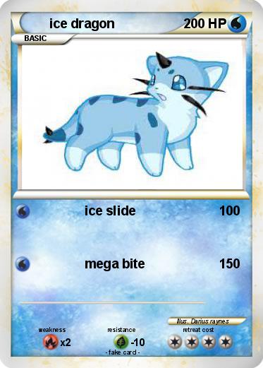 Pokemon ice dragon