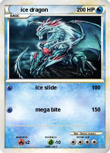 Pokemon ice dragon