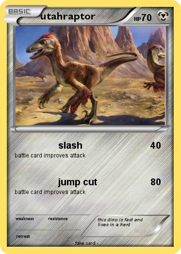 Pokemon utahraptor