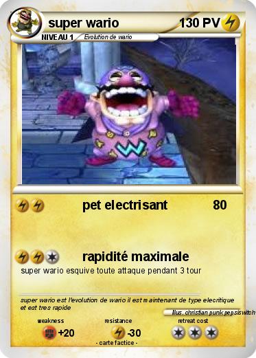 Pokemon super wario