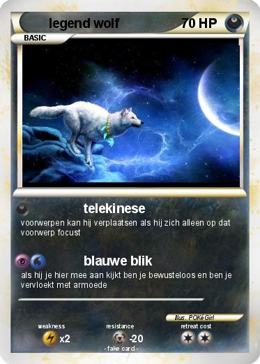 Pokemon legend wolf