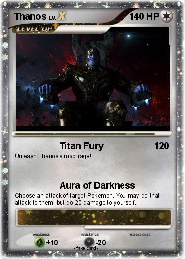 Pokemon Thanos