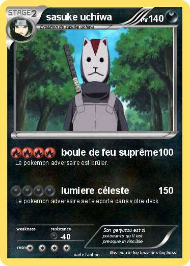 Pokemon sasuke uchiwa