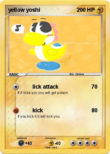 Pokemon yellow yoshi