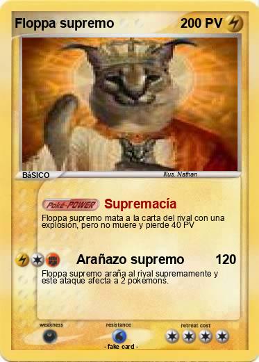 Pokemon Floppa supremo