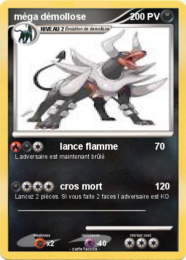 Pokemon méga démollose