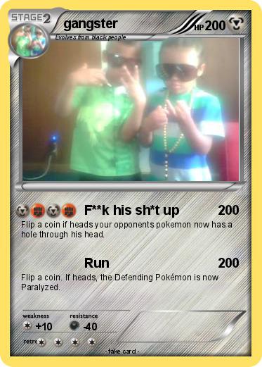 Pokemon gangster