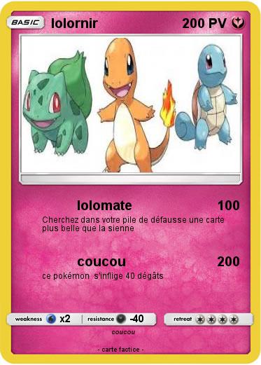 Pokemon lolornir
