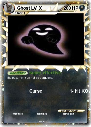 Pokemon Ghost LV. X
