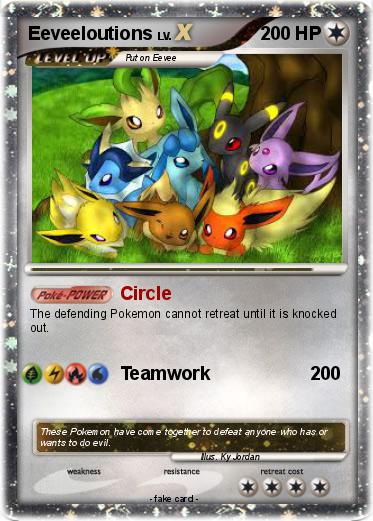 Pokemon Eeveeloutions