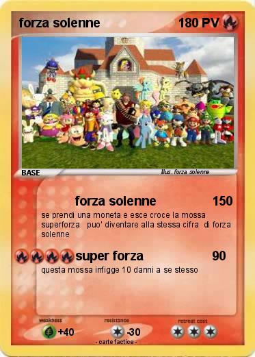 Pokemon forza solenne